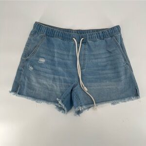 No Boundaries Distressed Cut Off Jean Shorts Size 11/13 Women’s
